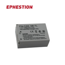 EPHESTION NB-7L NB7L NB 7L Battery For Canon G10 G11 G12 SX30 SX30IS Camera Batteries High Capacity Rechargeable Li-ion Battery