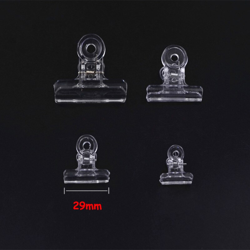 CONTEMPLATOR 4 stks Clear CDC Magic Gereedschap Maken Hackles 4 maten Fiber Feather Clips Nasynchronisatie Clip Onmisbaar Vliegbindset Gereedschap: Blauw