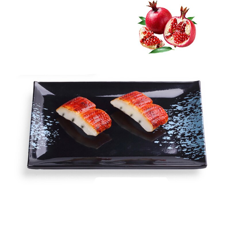 Japanske sushi tallerkener gryde måltid bakke julestel mad beholder plast fade bøf bakke fastfood fad køkkengrej