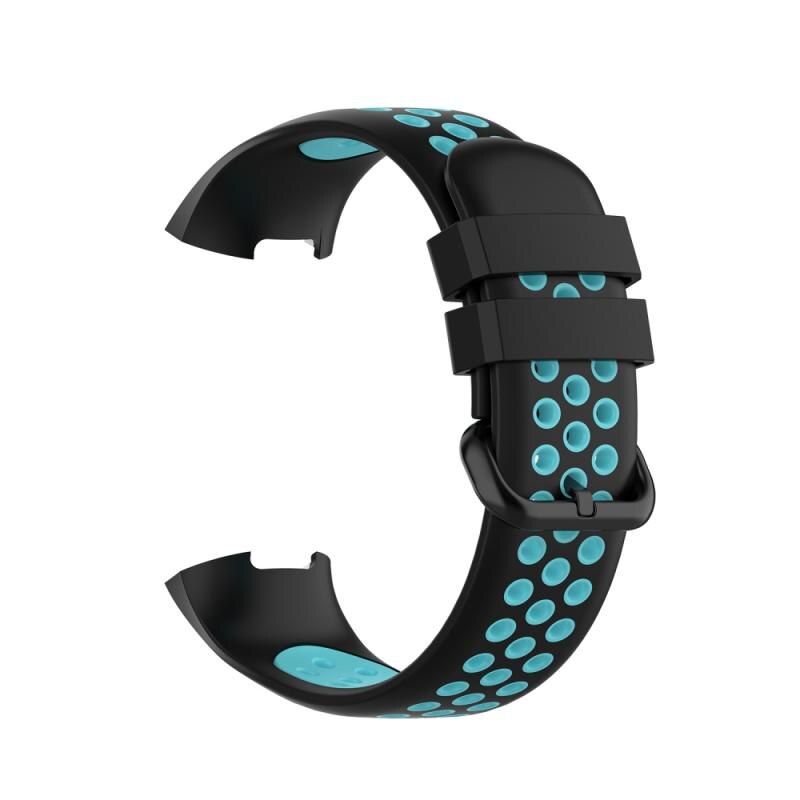 SDual-color Silicone Strap For Fitbit Charge 4/3 SE Smart Watch Band Smart Bracelet Fitbit Charge4/3 Wristband For Women Men: 10