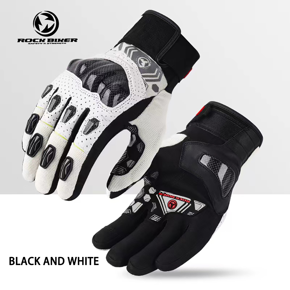 Summer Motorcycle Riding Gloves Men Touchscreen Bicycle Luvas Motocross Women Gloves Cycling Motorbike Riding Guantes: Beige / M