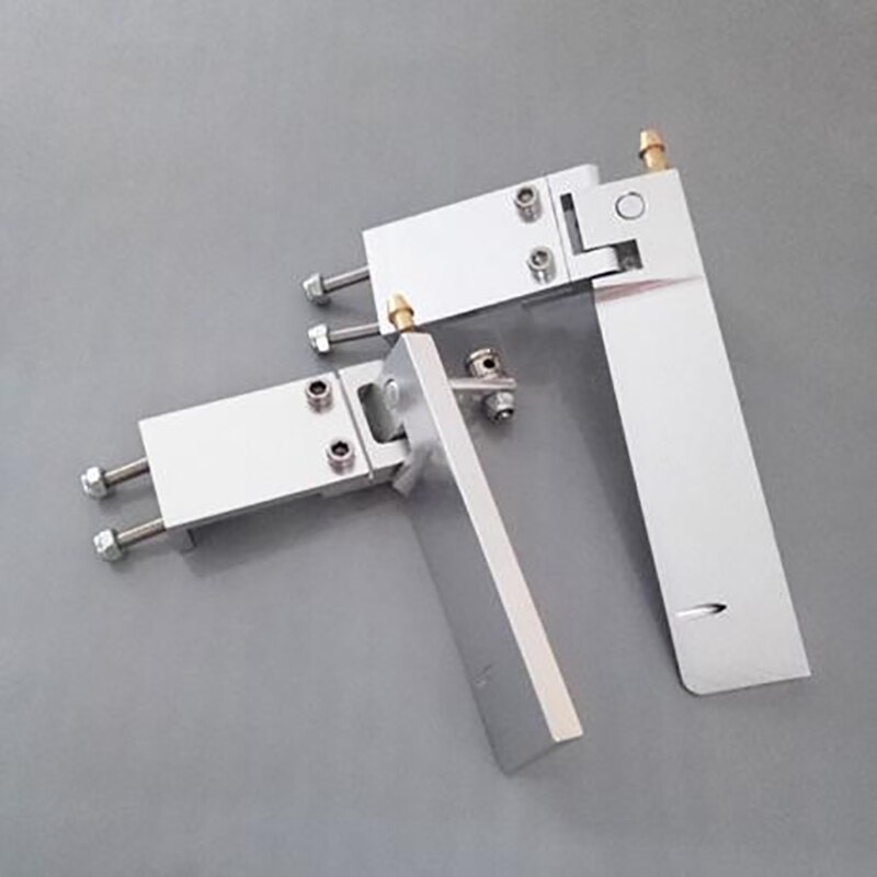 Barco RC de aleación de aluminio, 75mm, succión de Metal, timón para agua para barcos teledirigidos, piezas CNC