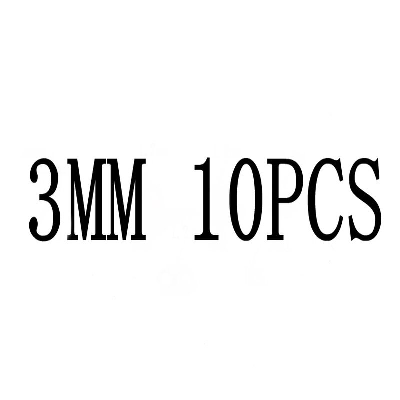 10 Uds. De cuentas rellenas de oro de 2-4MM y 14K, accesorios de joyería de oro de 14K, cuentas redondas lisas de joyería para fabricación de pulseras y collares: Gris