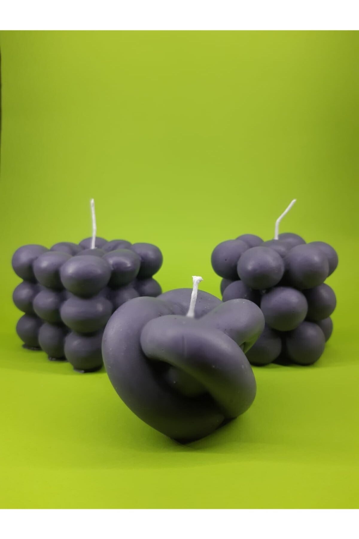 Bubble Soy Candle Set