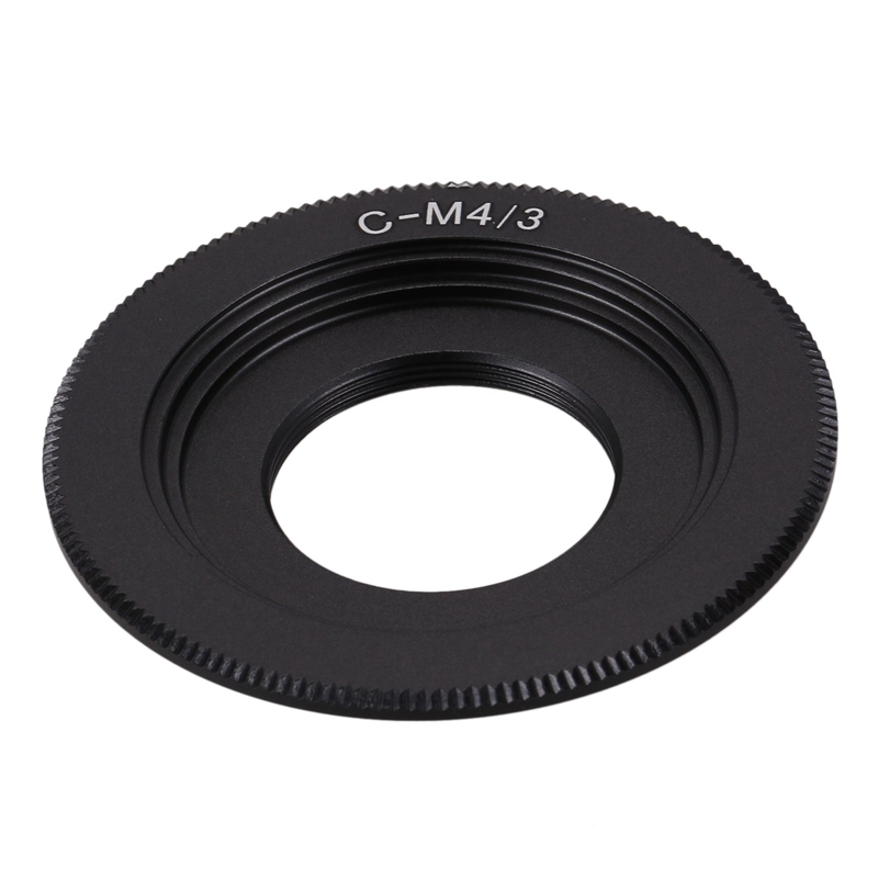 1Pcs Camera C Mount Lens Cctv Lens For Pentax Q Q7 Q10 Q-S1 &amp; 1Pcs Black C Mount Lens For Micro-4/3 Adapter E-P1 E-P2 E-P3 G1 Gf