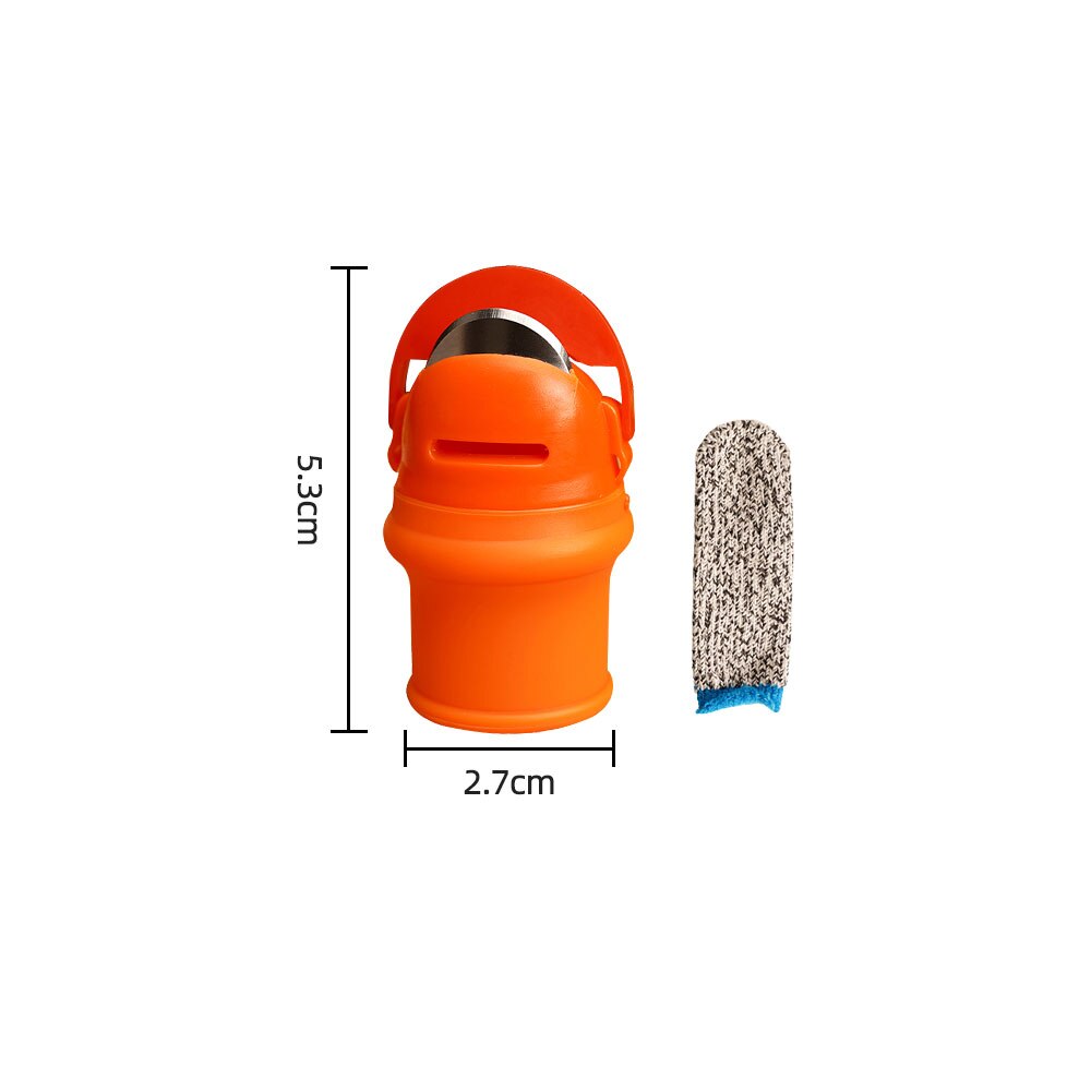 Pruning horticulture Thumb Knife Finger Vegetable Fruit Pepper Harvesting Picker Plant Blade Scissors Garden Farm Picker Tool: Set C L