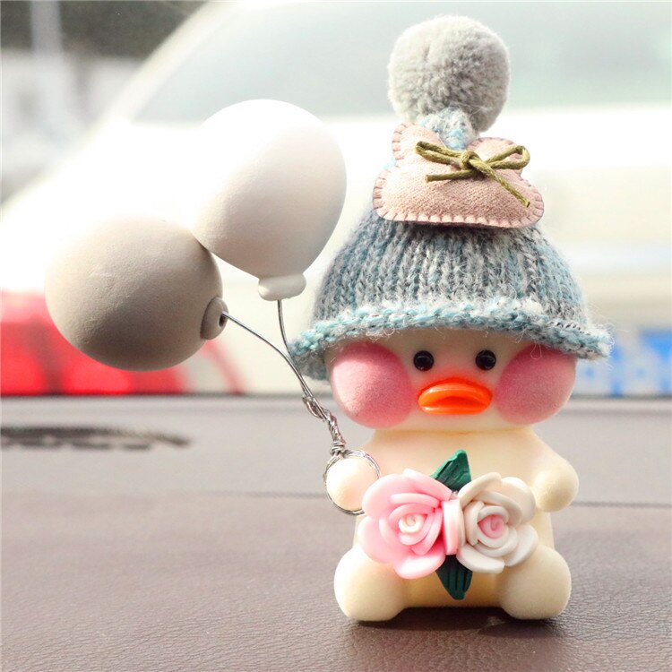 Creatieve Auto-interieur Luchtuitlaat Clip Leuke Eend Auto Decoratie Auto Vrouwelijke Airconditioning Aromatherapie Clip Auto Decoratie: 6