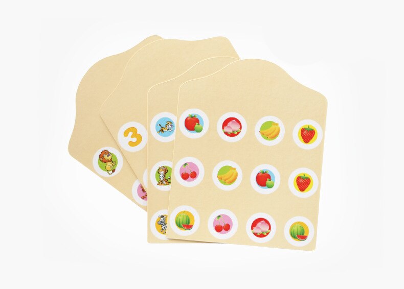 Memory Training Game Chess Parent-Child Interactive Board Game Children's Early Education and Wisdom Wood Material Memory Chess