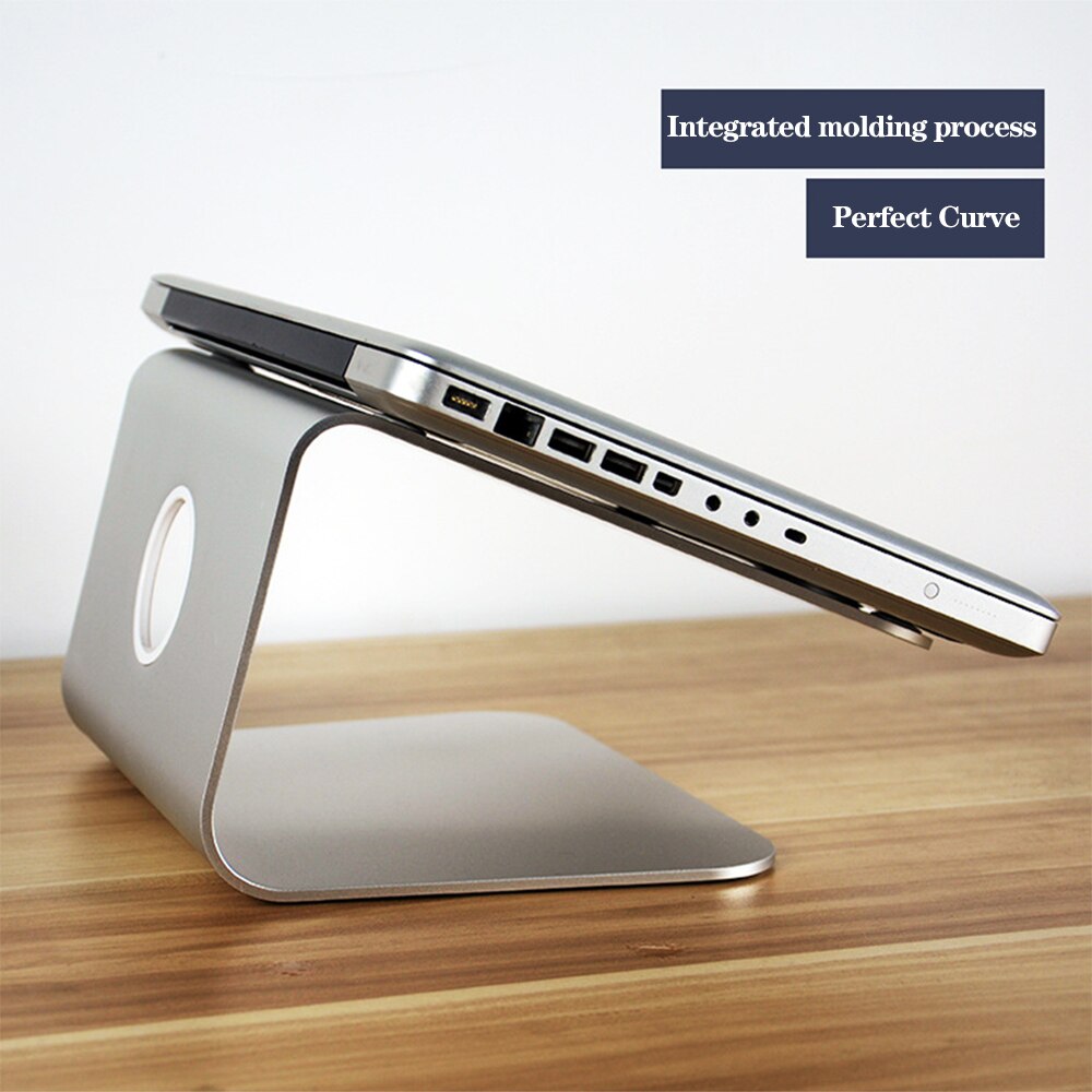 thumbnail image 2 of ORICO Aluminum Vertical Laptop Stand For 13 To 17 Inch MacBook Pro And Notebooks – Adjustable, Space-Saving Holder 2 of 6