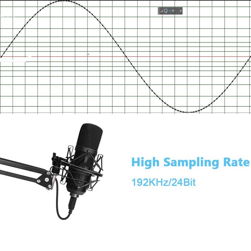 Usb Microfoon Kit Usb Computer Cardioid Mic Podcast Condensator Microfoon Met Professionele Geluid Chipset Voor Pc Karaoke, Youtub