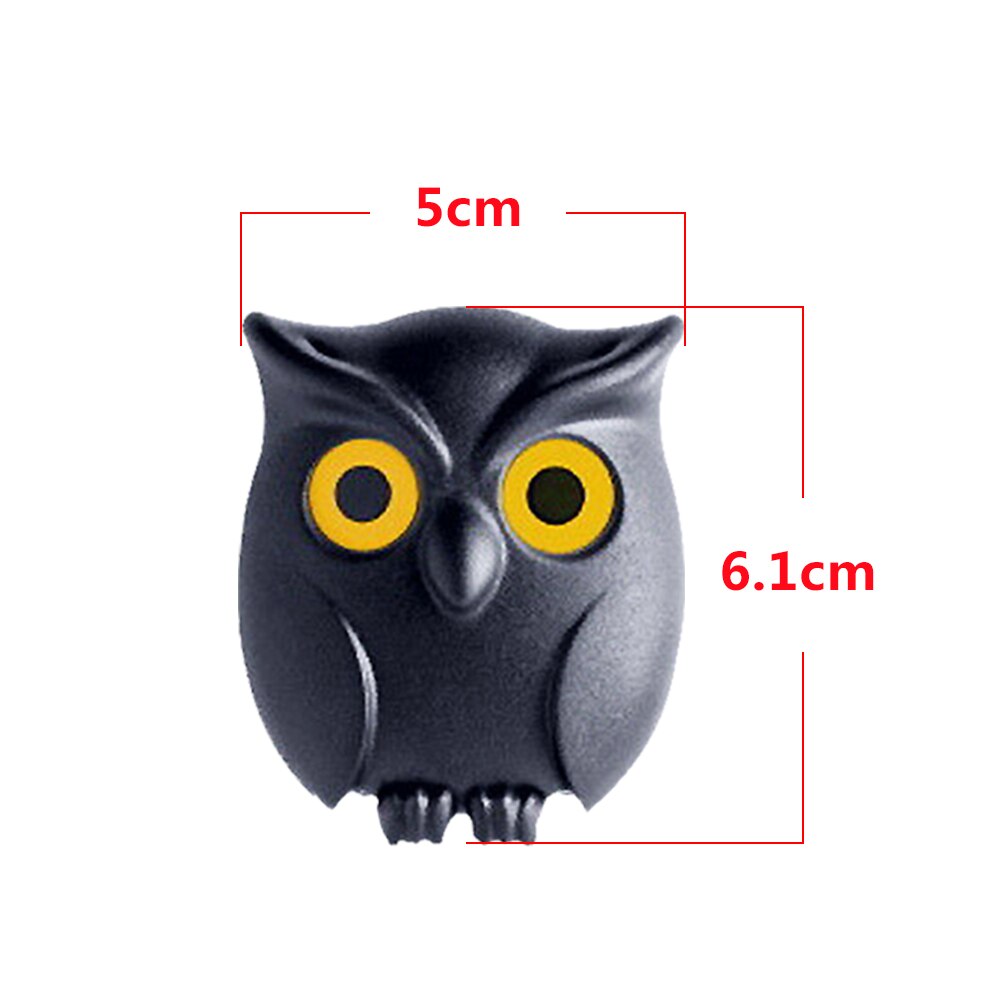 Night Owl Key Holder Wall Mount Keyring Home Decor House Living Style Decor