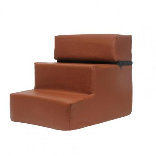 Pet Ladder Cover Practical Pet Steps Case Zipper Closure Breathable 6 Colors Breathable Pet Steps Stairs Case: Khaki 2