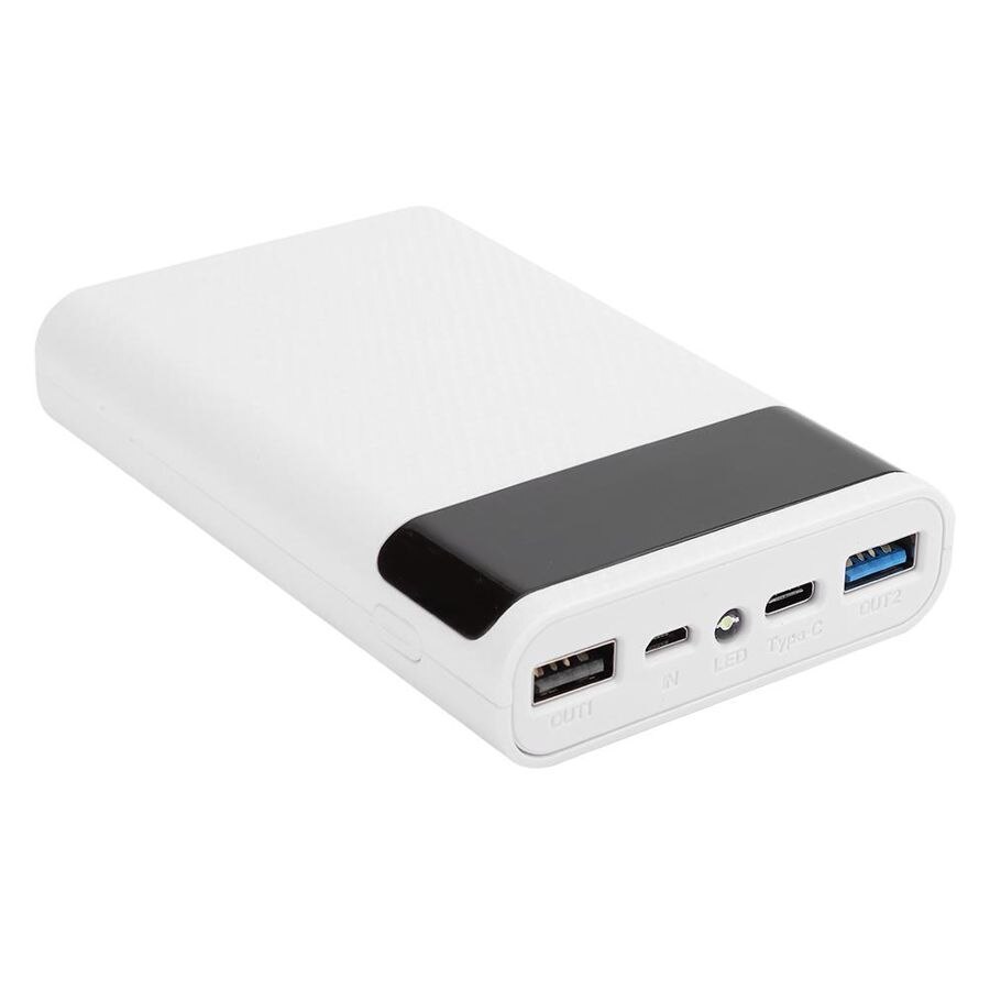 power bank diy ABS 4 x 18650 Portable DIY Quick Charging Battery Box Repeated Disassemble No Welding Mobile Power Case Kit