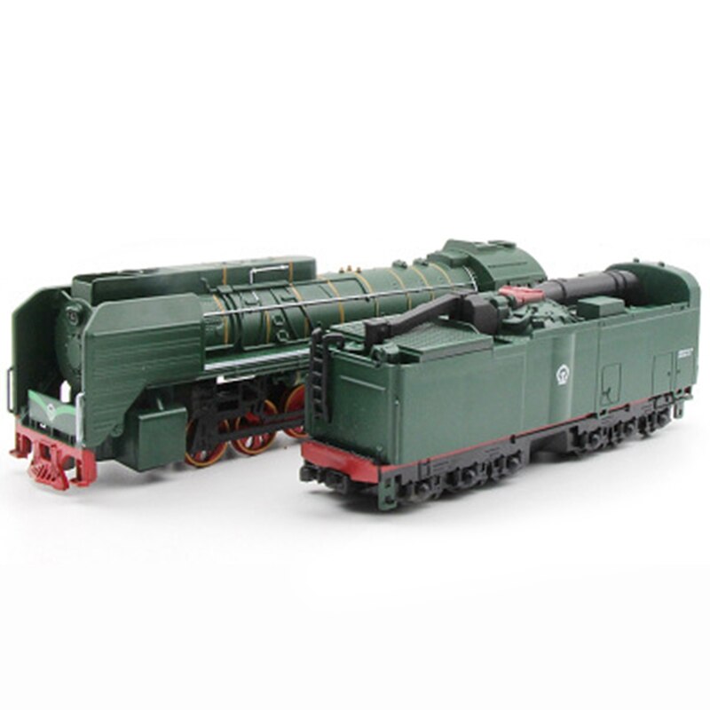 Stoomtrein Locomotief Legering Model Speelgoed Auto Pull Back Geluid Licht Model Speelgoed Voor Kinderen