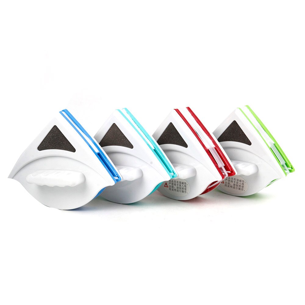 Long Handle Magnetic Window Wiper Glass Cleaner Tool Double Side Squeegee Telescopic rod rotating Household Cleaning Tool Surfac