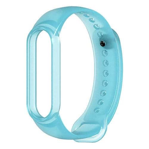 Transparent Wristband For Xiaomi Mi Band 5/6 Strap Silicone Wristband Bracelet Replacement For Xiaomi Band 6/5 NFC MiBand Strap: 07 For Band 5