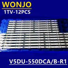 LED bande de Rétro-Éclairage Pour Samsung 55 &quot;TV UE55JU6415 UE55JU6400 UE55JU6430 UE55JU6465 UE55JU6472 UN55KU6490 UE55JU6530 UE55JU6075