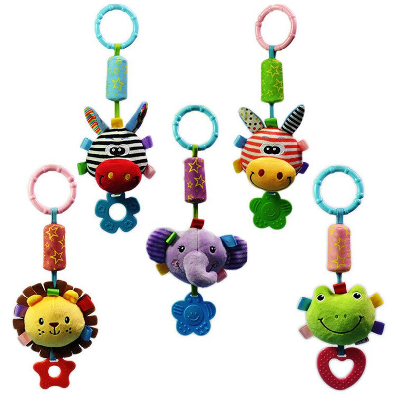 Kleinkind Rassel Karikatur Ebene Modelle Baby Kinderwagen Rasseln Geklingel Hand Glocke Campanula Anhänger Plüsch Spielzeug Mit BB Pädagogisches Spielzeug