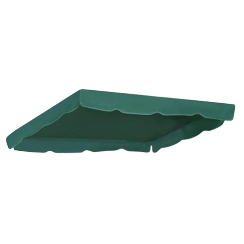 Garden Swing Roof Cover Waterproof Patio Swing Canopy Cover Replacement 3-Seater Garden Yard Swing Canopy UV Sun Shade Covers: Green