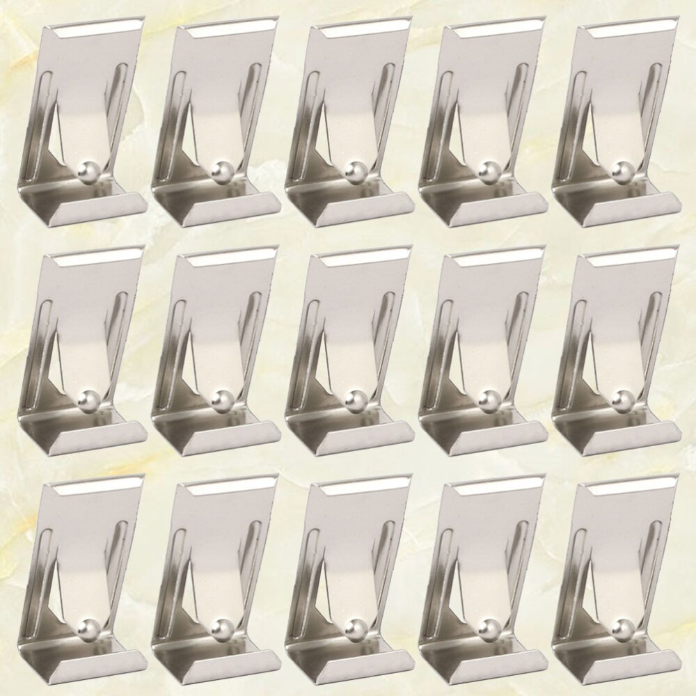 100 stuks fotolijstklemmen, fotohangers, fotohaken voor het ophangen van fotolijsten (zilver)