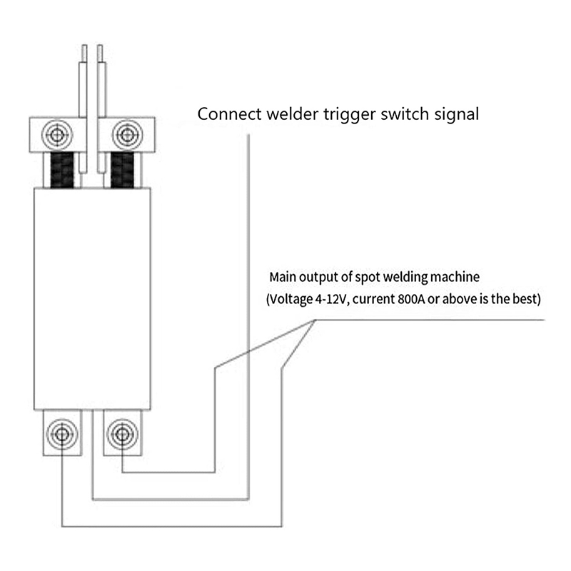 JHD-DIY Spot Lasser Pen Geïntegreerde Type Spot Lassen Pen Automatische Trigger Las Machine Accessoire