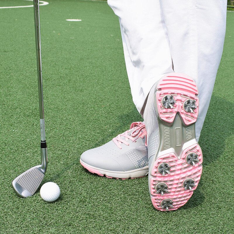 Women Waterproof Golf Shoes Spring Summer Breathable Outdoor Golf Sport Sneakers Comfortable Women Golfing Shoes