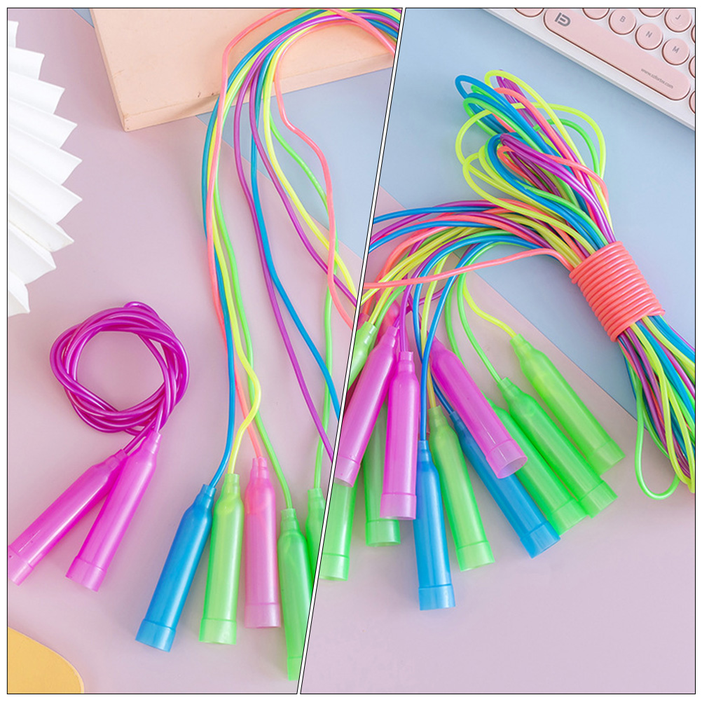 24 pieces sports fitness jump rope skipping rope fitness jump rope for indoor use