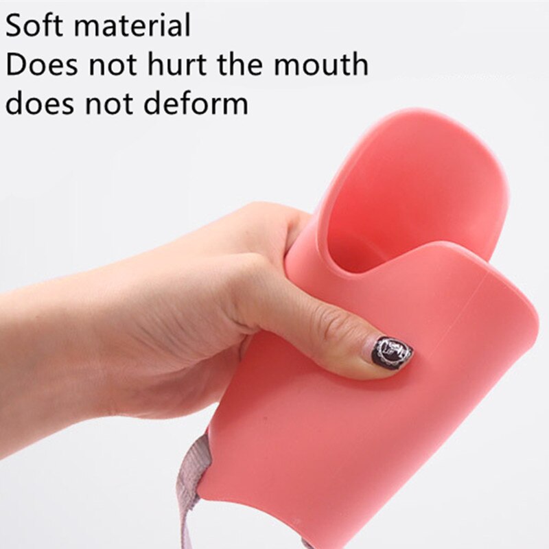 Hond Bite-Proof Eendenbek-Vormige Siliconen Mond Cover Anti-Barking Verstelbare Size Water Wassen Puppy Eendenbek Cover huisdier Accessoires