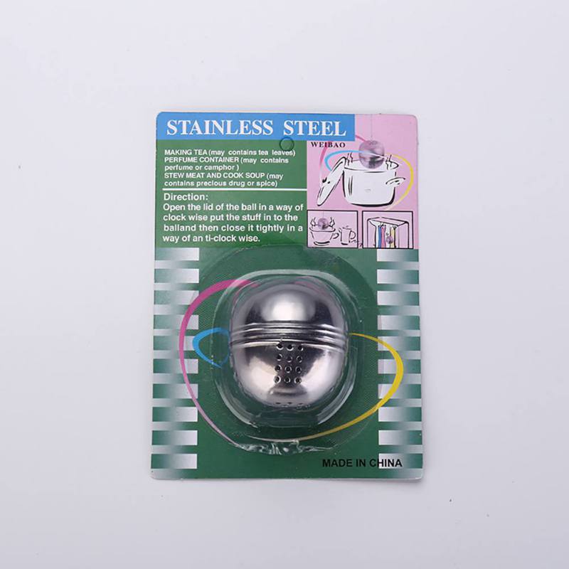 Stainless Steel Ball Infusion Device Tea Infuser Strainer Net Sieve With Hook Loose Tea Spice Home Kitchen Accessories