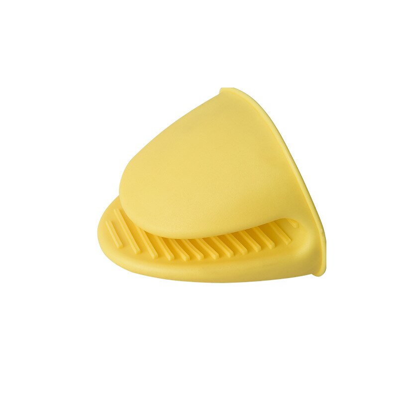 Ustensiles de Cuisine Anti en Silicone, Accessoires 2 pièces, ustensiles de Cuisine, Accessoires de Cuisine, ustensiles pour micro-ondes, Gadgets de Cuisine: Yellow