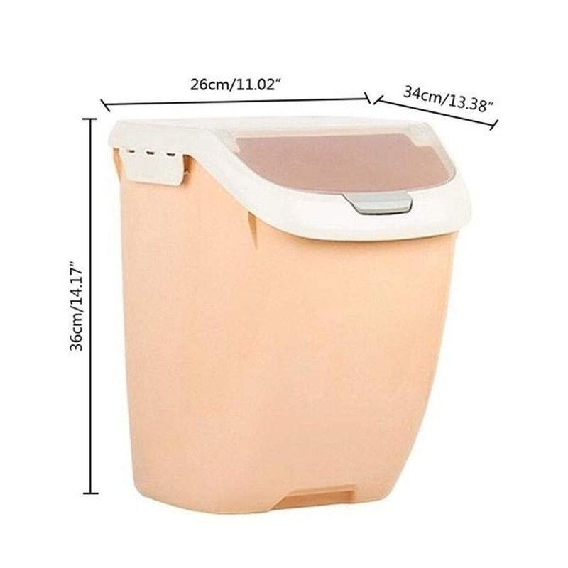 6KG/10KG/15KG Moisture-proof Dry Food Storage containers Sealed Box Rice Storage Container Kitchen Organization