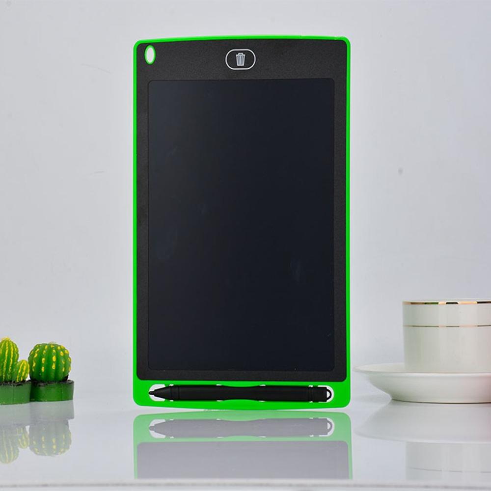 Graphic Tablet Electronic Drawing Tablet Smart Lcd Writing Tablet Erasable Drawing Board 8.5 Inch with Handwriting Pen: green