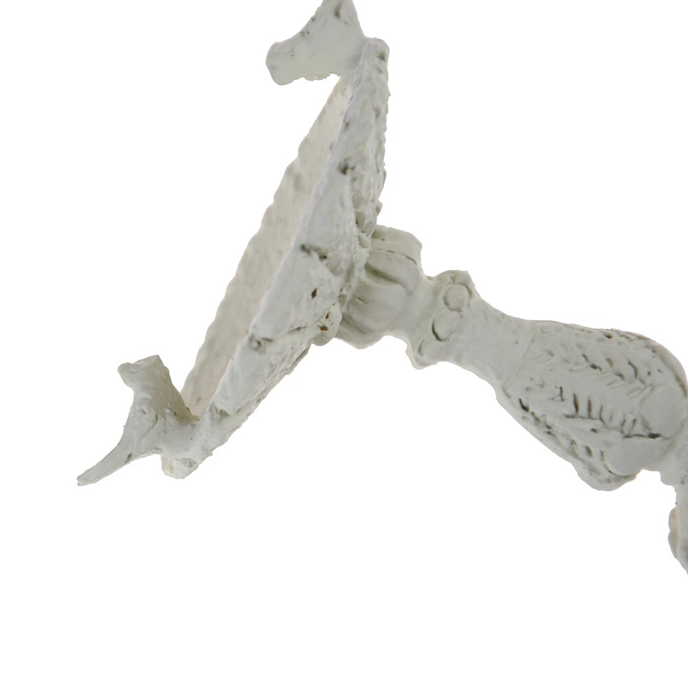 1:12 Dollhouse Miniature Gray Bird Bath Fountain Fairy Garden Decoration Doll Houses Accessories 6.4 x 6.6cm Home Decor