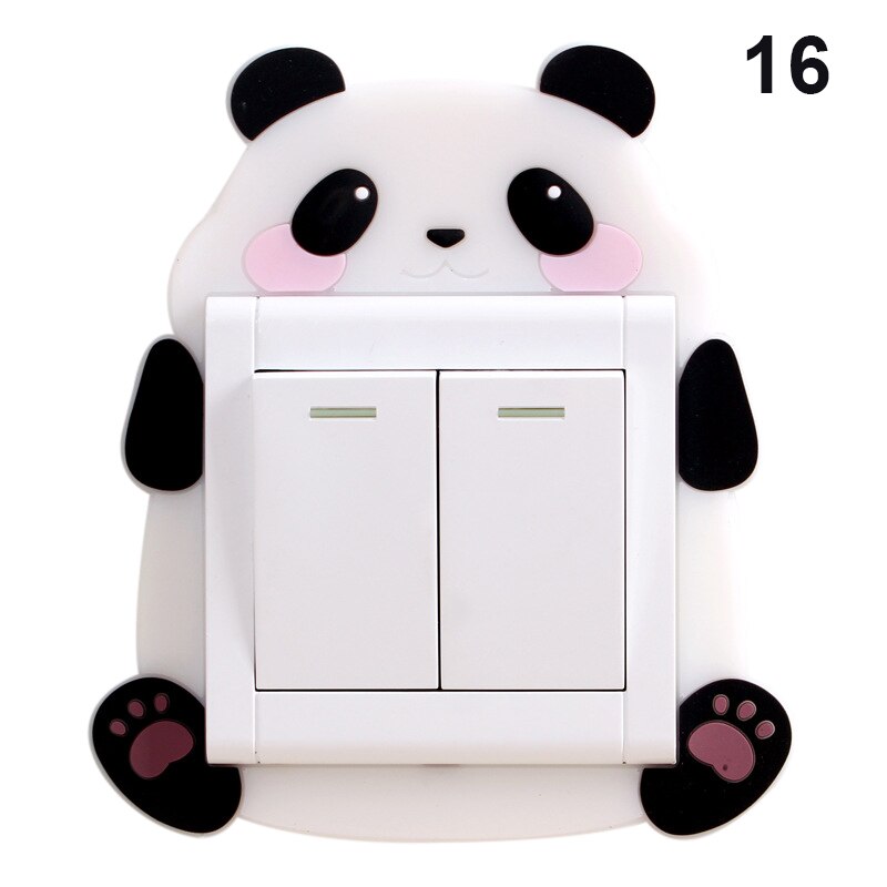 Position Indication Luminous Switch Decoration Sticker Cartoon Wall DIY Decoration Fluorescent Glow in the Dark LB88: 16