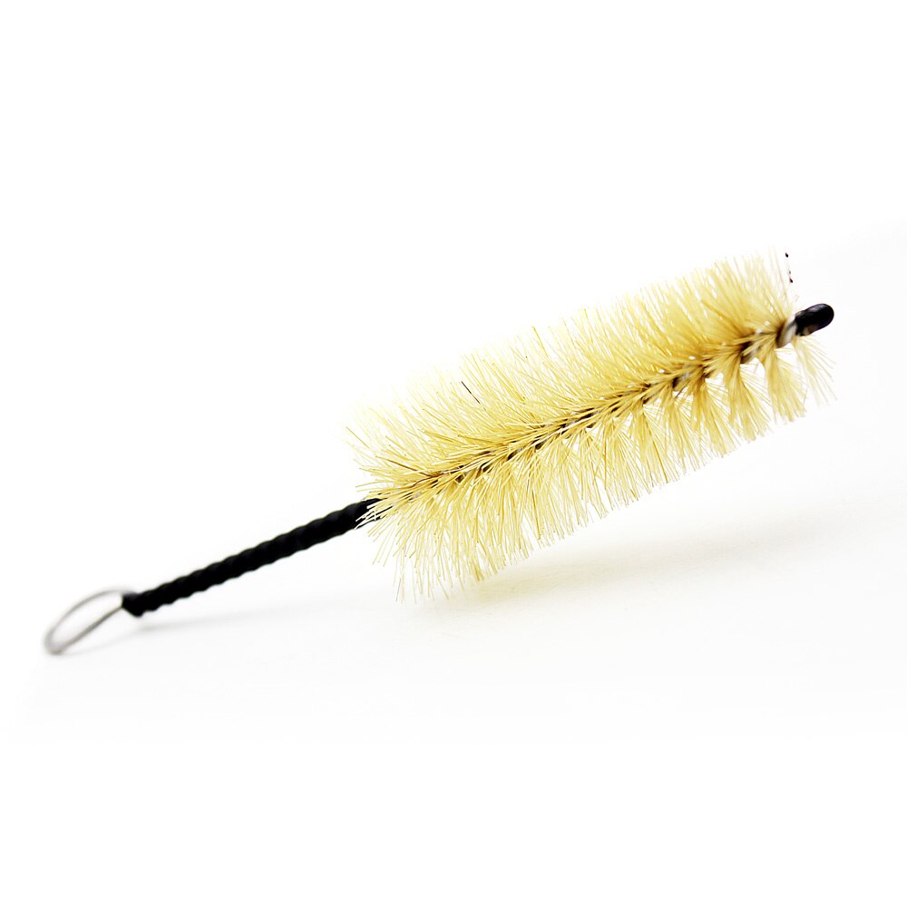 Mouthpiece Cleaning Brush Bristles With Metal Handle for Saxophone Sax Clarinet Wind Instrument