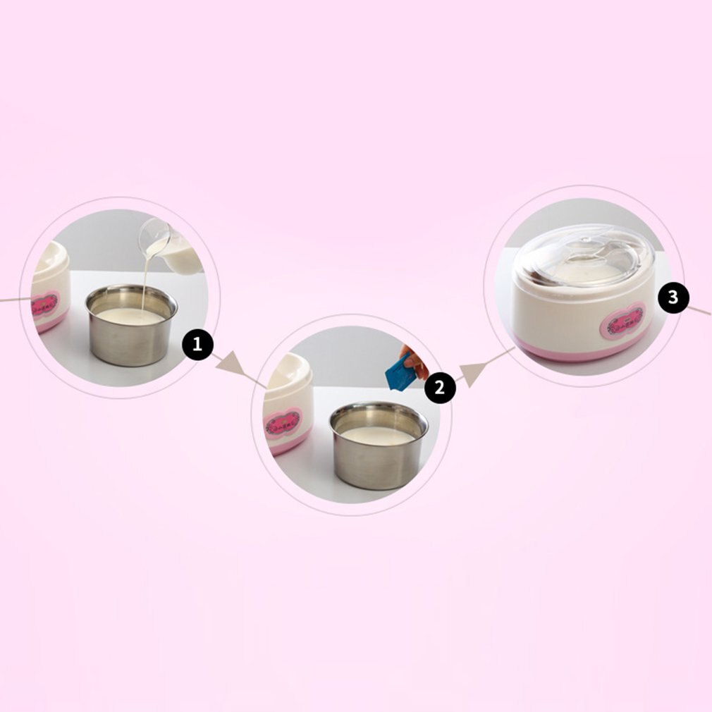Kleine waschbären joghurt maschine automatische multi-funktion Mini kleine gäSprosse reis wein gebraten käse hausgemachte natto maschine
