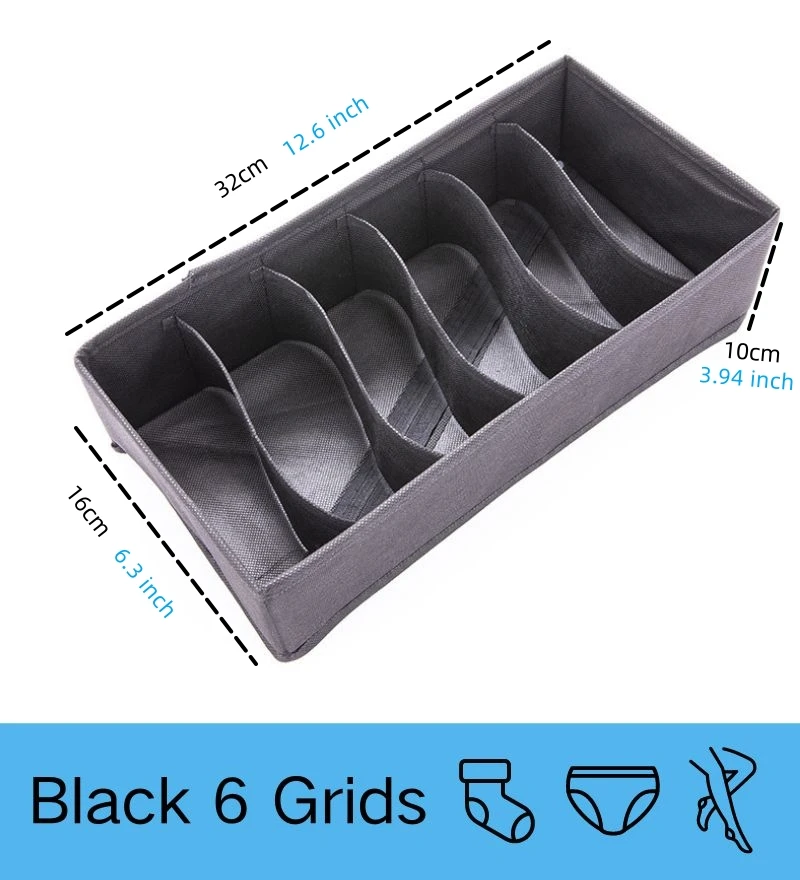 Kleding Organizer Broek Kleding Jeans Opbergdoos Garderobekast Organisatie Ondergoed Bh Sokken Compartiment Doosjes Kast