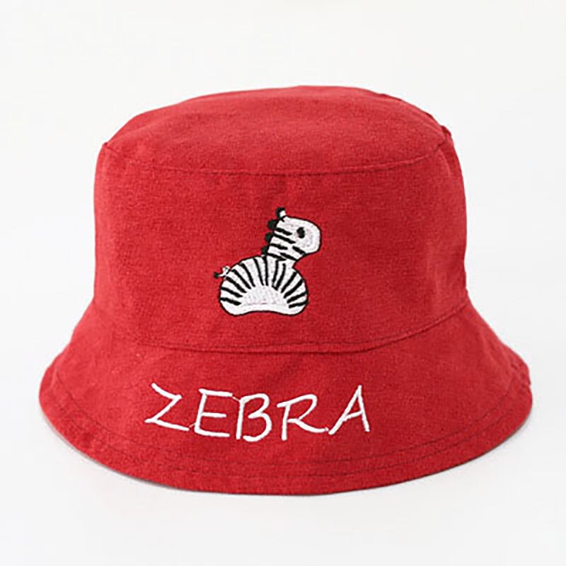 Chapeau de pêcheur avec imprimé de dinosaure pour enfant de 2 à 4 ans, casquette de plage, de plein air, de printemps et d'été: style1 red