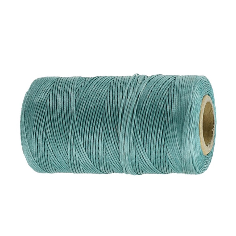 1/6/8/12/16PCS Leather Sewing Waxed Thread Cord 260m Leather Craft String Dacron Line Thread Leather Stitching Tool DIY Material: Green