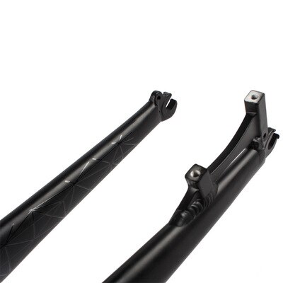 LUTU-horquilla dura de aluminio para bicicleta de montaña y carretera, 26 &quot;, 27,5&quot;, 29 &quot;, freno de disco rígido para piezas de bicicleta