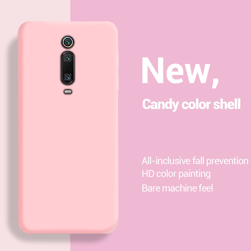 Pour Xiaomi Mi 9T Pro étui Silicone souple couverture arrière pour Xiaomi 9T 9 T coques de téléphone pour Xiaomi 9T Pro Coque Fundas: Bleu / Xiaomi Mi 9T Pro