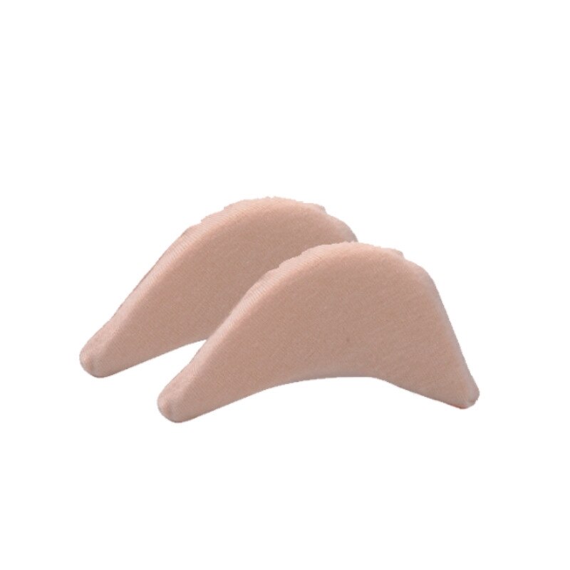 1pair Toe Plug High Heel Anti- Pain Cushion Inserts Insoles Shoe Accessories Insert Shoes Pad Forefoot Half Yards Adjustment: Beige