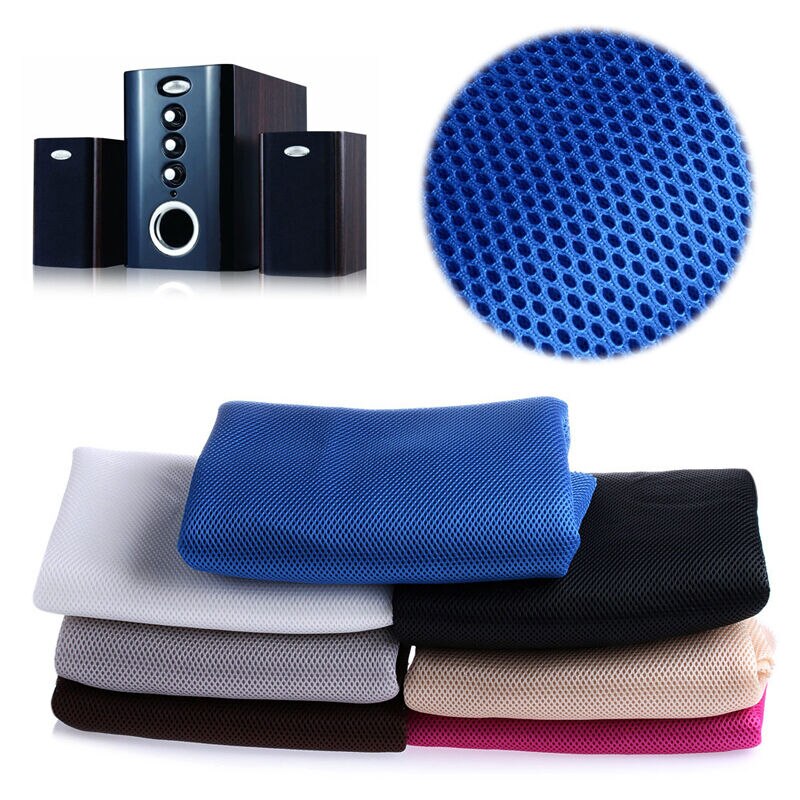 1.4mx0.5m Speaker Grill Cloth Stereo Gille Fabric Speaker Radio Mesh Cloth UK