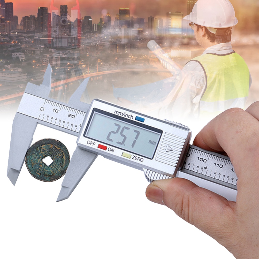 0-150mm Digital Vernier Caliper Electronic Caliper Large LCD Display Digital Caliper Accuracy Micrometer Digital Digital Ruler