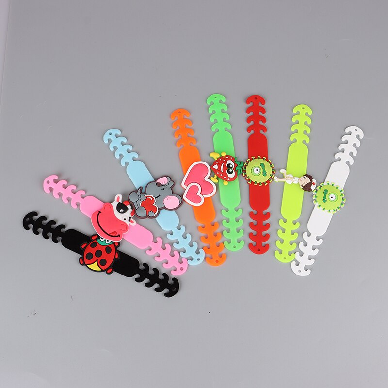 5pcs Useful Adjustable Anti-slip Children's Face Mask Silicone Ear Hook Face Masks Buckle Holder Accessories Random