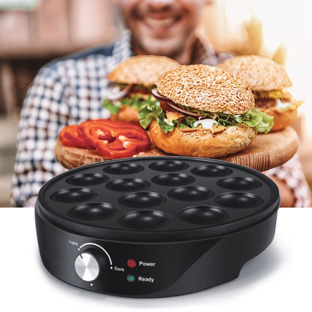 22 Holes Chibi Maruko Baking Machine Household Electric Takoyaki Maker Octopus Balls Grill Pan Cooking Tools EU