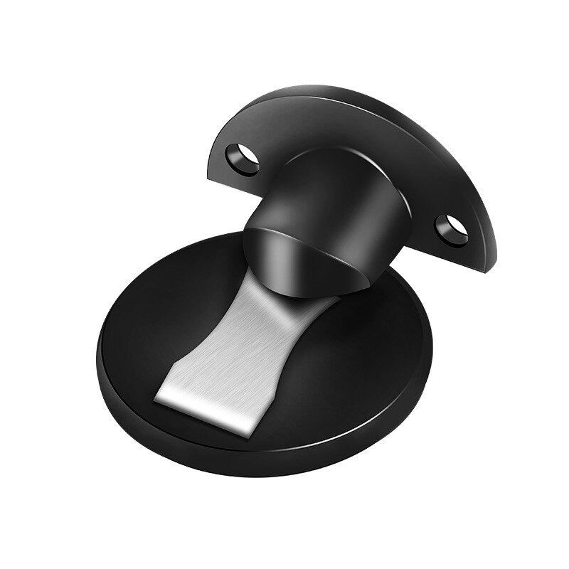 Magnetic Door Stopper Alloy Magnet Door Stops Non-punch Door Holder Hidden Doorstop Furniture Door Hardware Practical WF1013