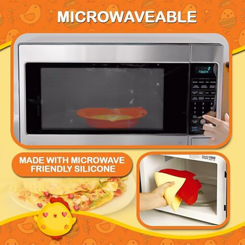 Omelet Maker Magnetron Omelet Maker Voor Siliconen Omelet Ei Roll Maker Siliconen Ei Roll Bakplaat Loempia Maker Tool
