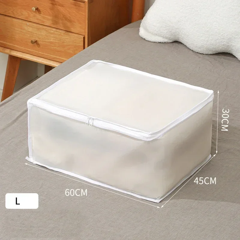 Onderbed Quilt Opbergtas Opvouwbare Quilt Tas Garderobe Kleding Opbergdoos Stofdichte Organizer Grote Capaciteit Quilt Opbergtas: Bruin