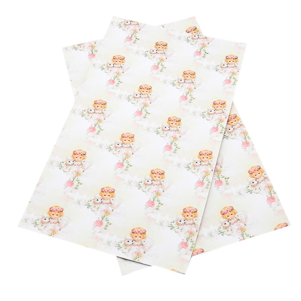 50*145cm ange lettres imprimer Polyester coton tissu Patchwork pour tissu marionnette vêtement tissu Quilting matériel poupée, 1Yc13586: 1111904001